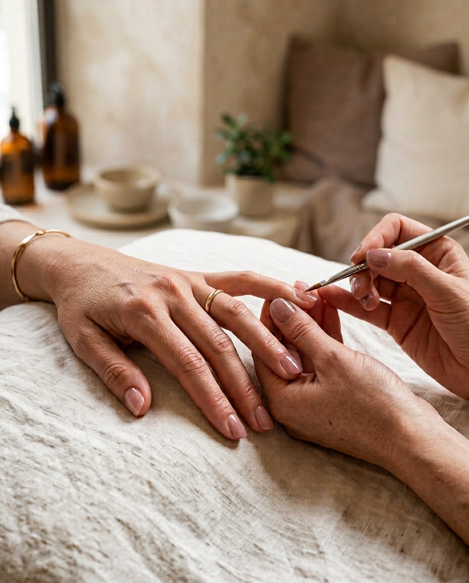 Dettaglio di una manicure